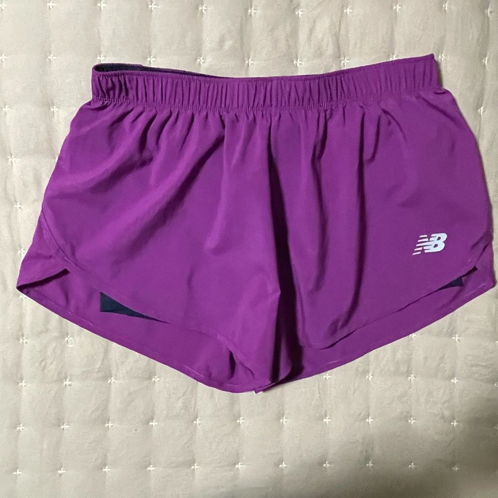 New Balance purple shorts in XS